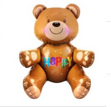 Щасливі ведмедик Фігура Фольга Щасливі ведмедик Фігура Фольга