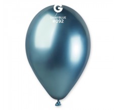 Шар металлик Хром голубой 13" (33 см) GB-120-092 50 шт. Шар металлик Хром голубой 13" (33 см) GB-120-092 50 шт.