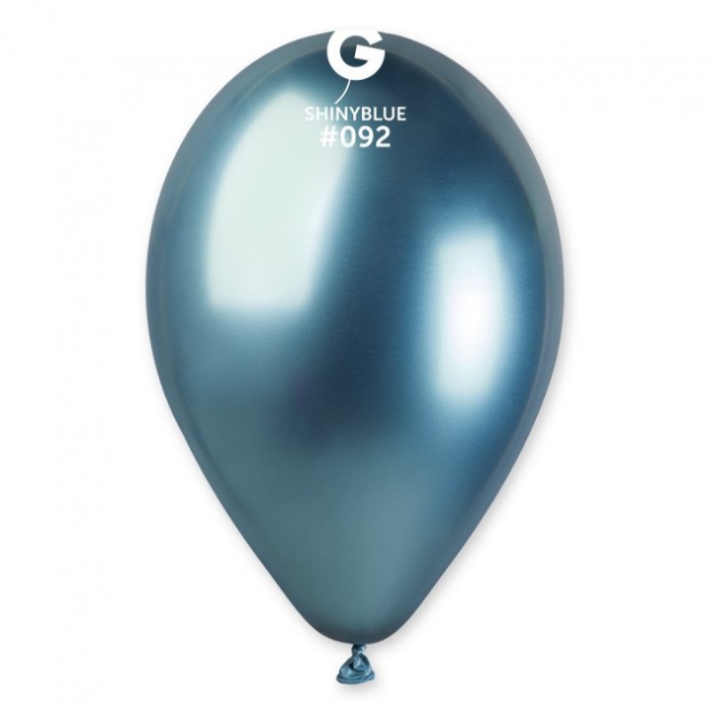 Шар металлик Хром голубой 13" (33 см) GB-120-092 50 шт.
