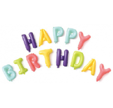 Напис із куль "Happy Bithday" 2 Напис із куль "Happy Bithday" 2