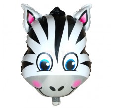 Зебра голова Фігура Фольга