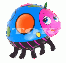 Божья Коровка Синяя  Фигура Пленка