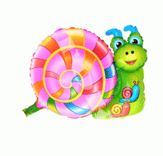 "Улитка" Розовая Фигура Пленка "Улитка" Розовая Фигура Пленка