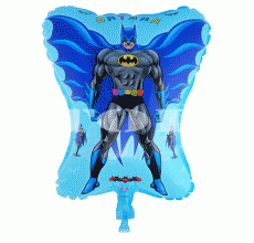 Бетмен на Синем Фоне Полуфигура Пленка