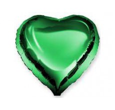 Сердце 24 дюйма зеленый