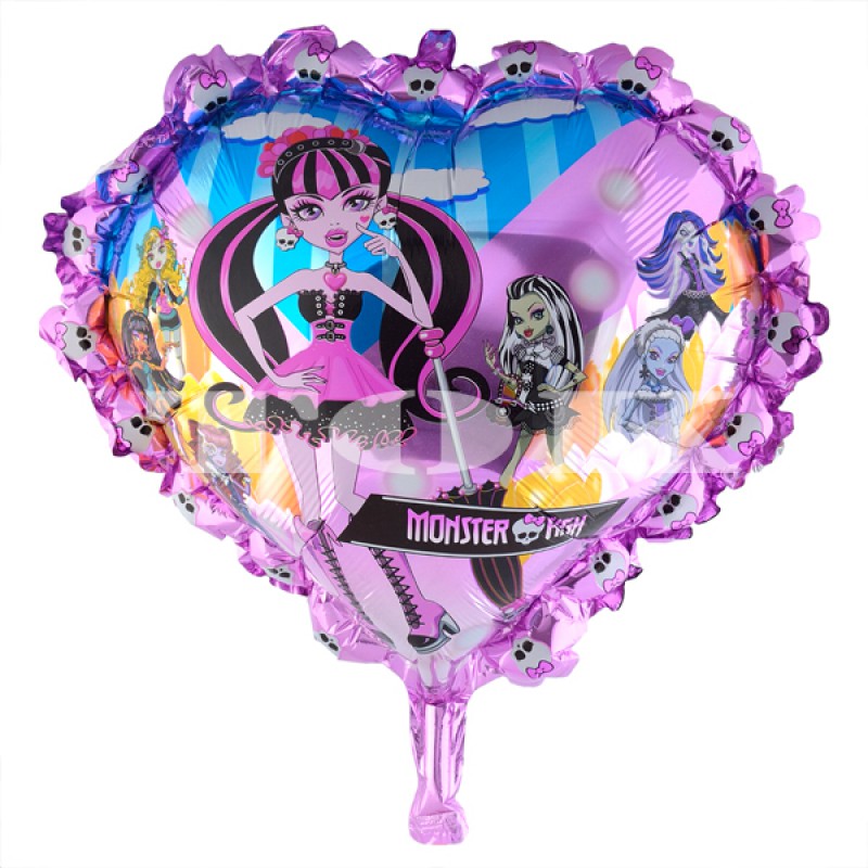 Сердце "Monster High" с рюшами