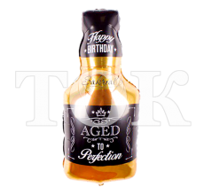 Пляшка віскі Фігура фольга