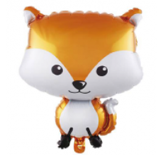 Лиса Фигура Фольга