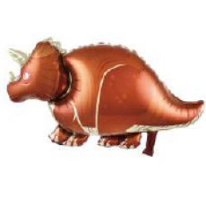 Динозавр коричневий Фігура Фольга