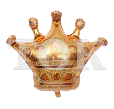 Корона 1 золото Фігура фольга