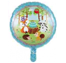  "Лесные зверушки" Голубой  Таблетка Фольга