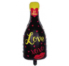 Бутылка Love Фигура фольга