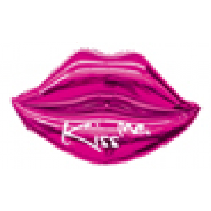 Губы "Kiss me" 3 Фигура Фольга