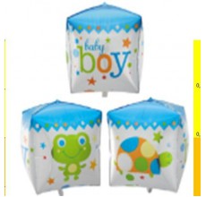 Куб Хлопчик Фігура Фольга Куб Хлопчик Фігура Фольга