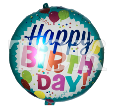 "Happy Birthday"  Таблетка Фольга - 32  "Happy Birthday"  Таблетка Фольга - 32