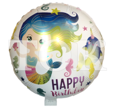 "Happy Birthday"  Таблетка Фольга - 44  "Happy Birthday"  Таблетка Фольга - 44