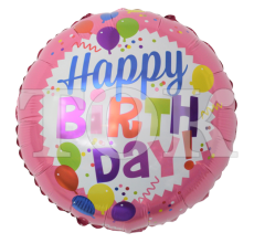 "Happy Birthday"  Таблетка Фольга - 33  "Happy Birthday"  Таблетка Фольга - 33
