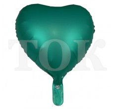 Серце перламутр 1 смарагд