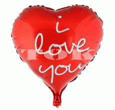 Сердце "I Love You" красное Сердце "I Love You" красное