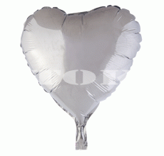  "Сердце" серебро 18 дюймов