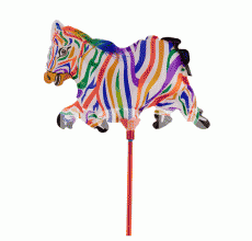 "Зебра" Фігура Паличка Маленька Плівка "Зебра" Фігура Паличка Маленька Плівка