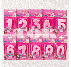 Свічка-цифра "Троянди"