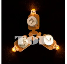 Светодиод "3 режима" Желтый Одноцветный Светодиод "3 режима" Желтый Одноцветный