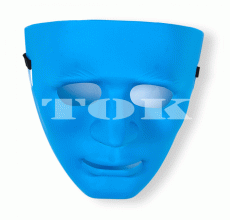 Маска "Тактическая" Голубая пластик Маска "Тактическая" Голубая пластик