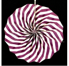 Веер № 0924-81 40 см. фиолетовый