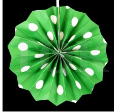 Веер № 0924-87 40 см. зеленый