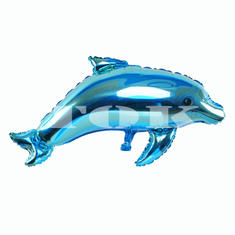 Дельфін середній блакитний