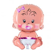 "Малюка з соскою дівчинка" Фігура Фольга "Малюка з соскою дівчинка" Фігура Фольга