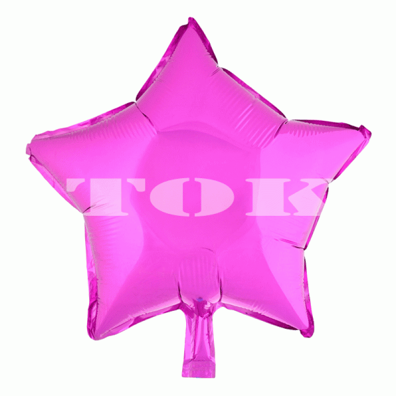 Звезда Розовая 10 дюймов