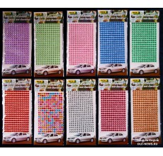 Наклейка з камінням середня