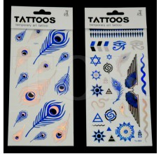 Татуировки "Синий блеск" №905-2 Татуировки "Синий блеск" №905-2