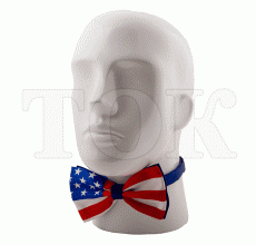 Краватка-метелик "Прапор" атласний