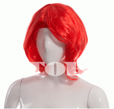 Перука "Каре" червона