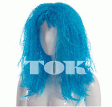Перука S-4 хімія блакитна