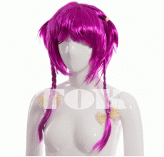 Перука S-7 фіолетова